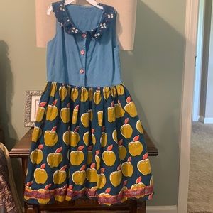 Matilda Jane Platinum Apple dress size 10